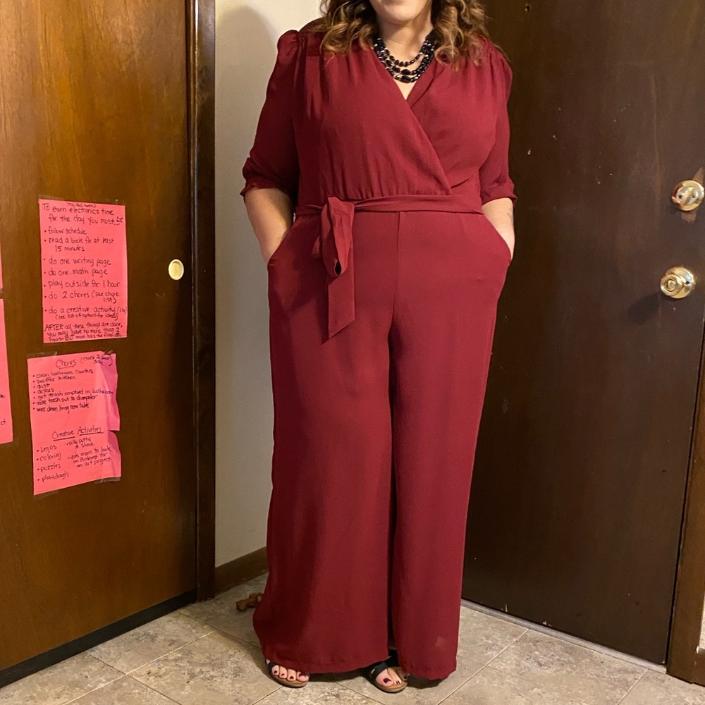 Red Jumpsuit